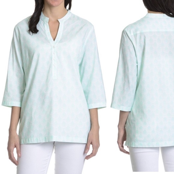 Peter Millar Tunic Top Spa L - Picture 1 of 6